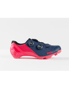 Zapatillas Bontrager Xxx Mtb 43 Nautical Navy/radioactive Pink