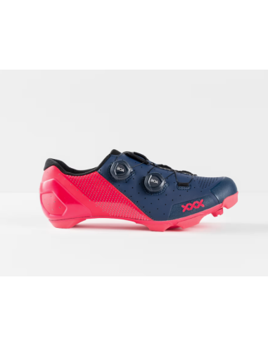 Zapatillas Bontrager Xxx Mtb 43 Nautical Navy/radioactive Pink