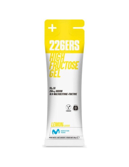 Gel High Fructose 226ERS Limón 80g | 33bike.es