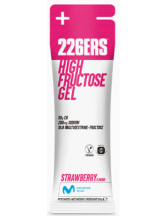 Gel High Fructose 226ERS Fresa 80g | 33bike.es