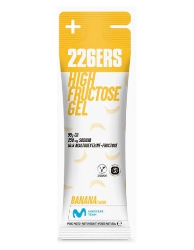 Gel High Fructose 226ERS Plátano 80g | 33bike.es