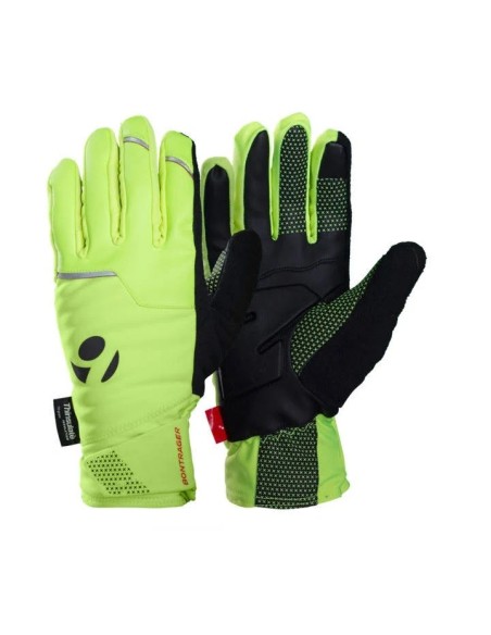 Guante Bontrager Velocis Softshell Small Visibility Yellow