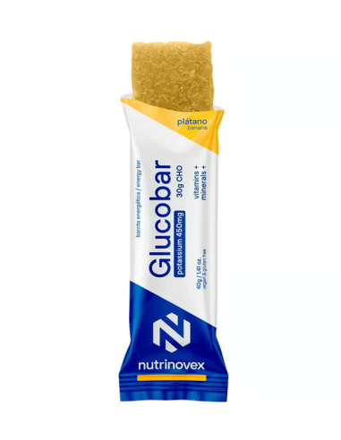 Glucobar sabor plátano (35g) | Barrita Energética | 33bike.e