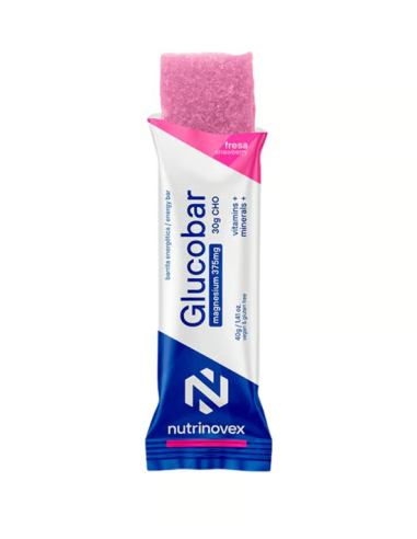 Glucobar sabor fresa (35g) | Barrita Energética | 33bike.es