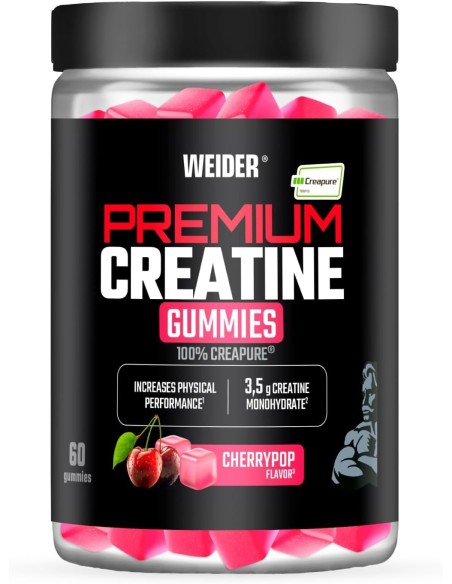 Creatina Creapure Gummies Cereza (60g) | 33bike.es
