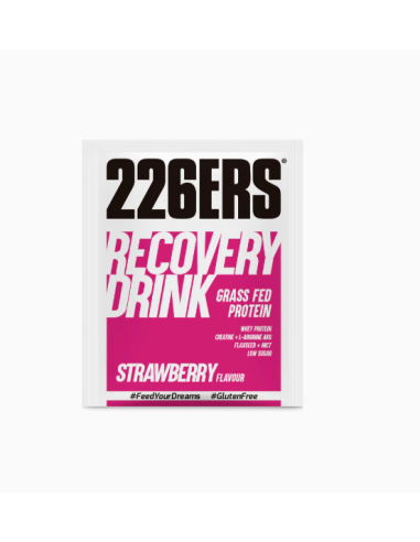 Recovery Drink Fresa Monodosis (50g) | 33bike.es