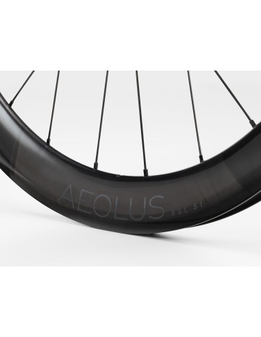 Rueda Trasera Bontrager Aeolus Rsl 51 Tlr Disc Shim11 Negro