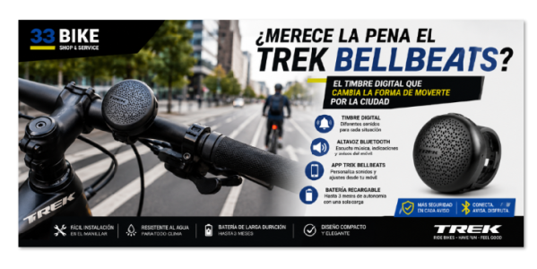 ¿Merece la pena un timbre para bicicleta? Descubre por qué Trek BellBeats está revolucionando la seguridad urbana